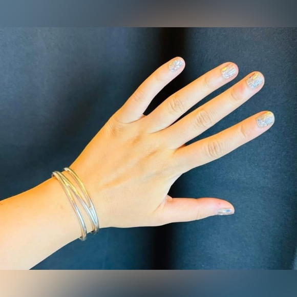 Tiffany & Co. SS Vintage Zig Zag Cuff Bracelet VGUC - Picture 6 of 8